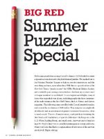 Magazine page image for Summer Puzzle Special